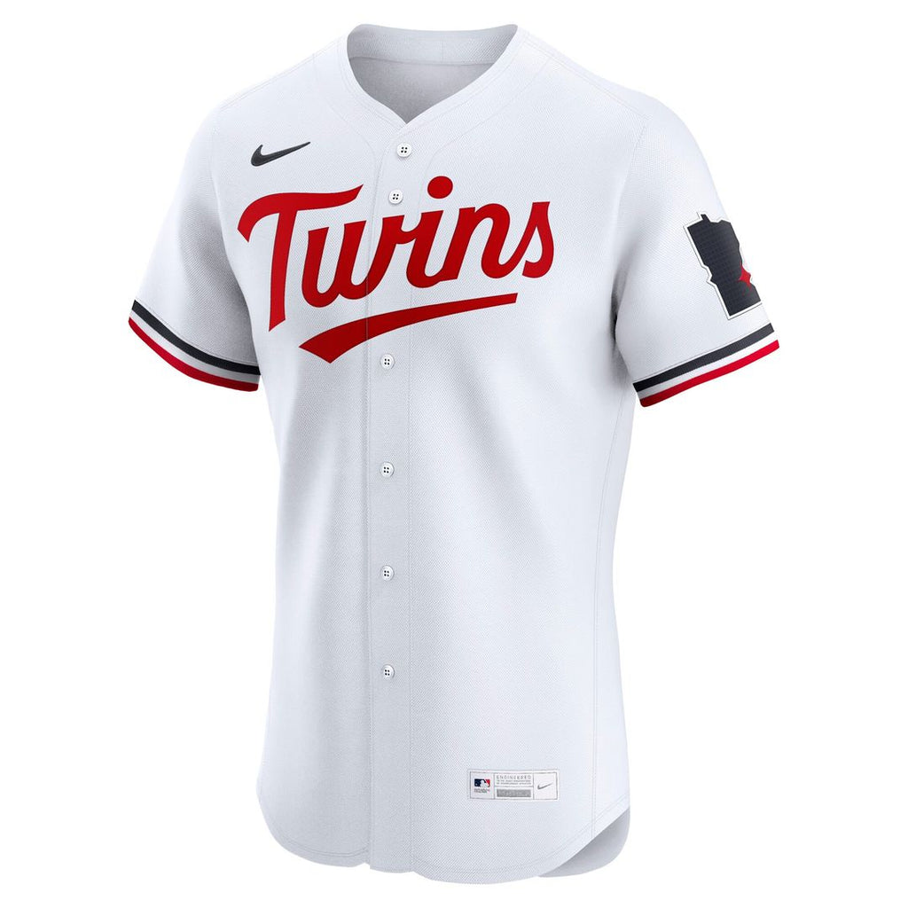 Minnesota Twins Nike Home Elite Jersey - White
