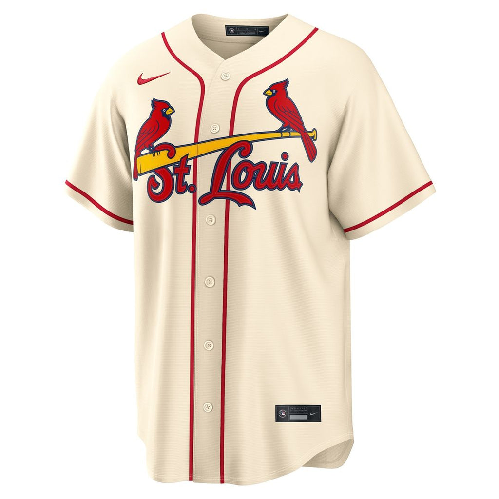 Lars Nootbaar St. Louis Cardinals Nike Alternate Replica Jersey - Cream