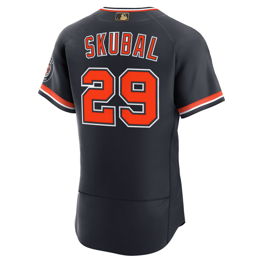 Tarik Skubal Detroit Tigers Nike Alternate MLB Awards Authentic Jersey - Navy