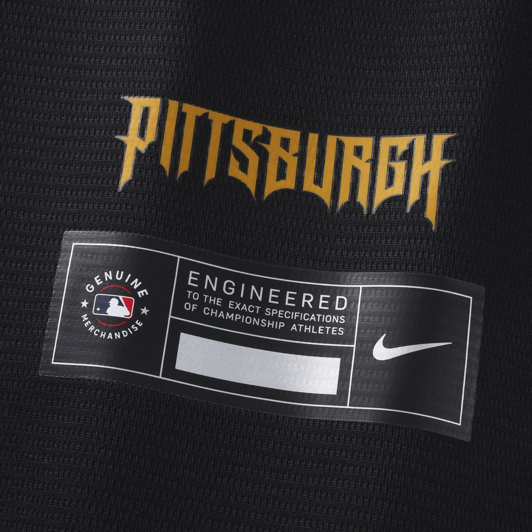 Bryan Reynolds Pittsburgh Pirates Nike 2026 City Connect Stadium Jersey - Black
