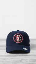 Vintage wool cap with embroidered logo