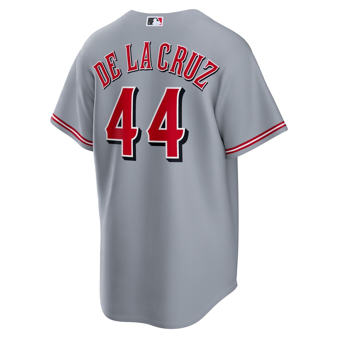 Elly De La Cruz Cincinnati Reds Nike Road Replica Jersey - Gray