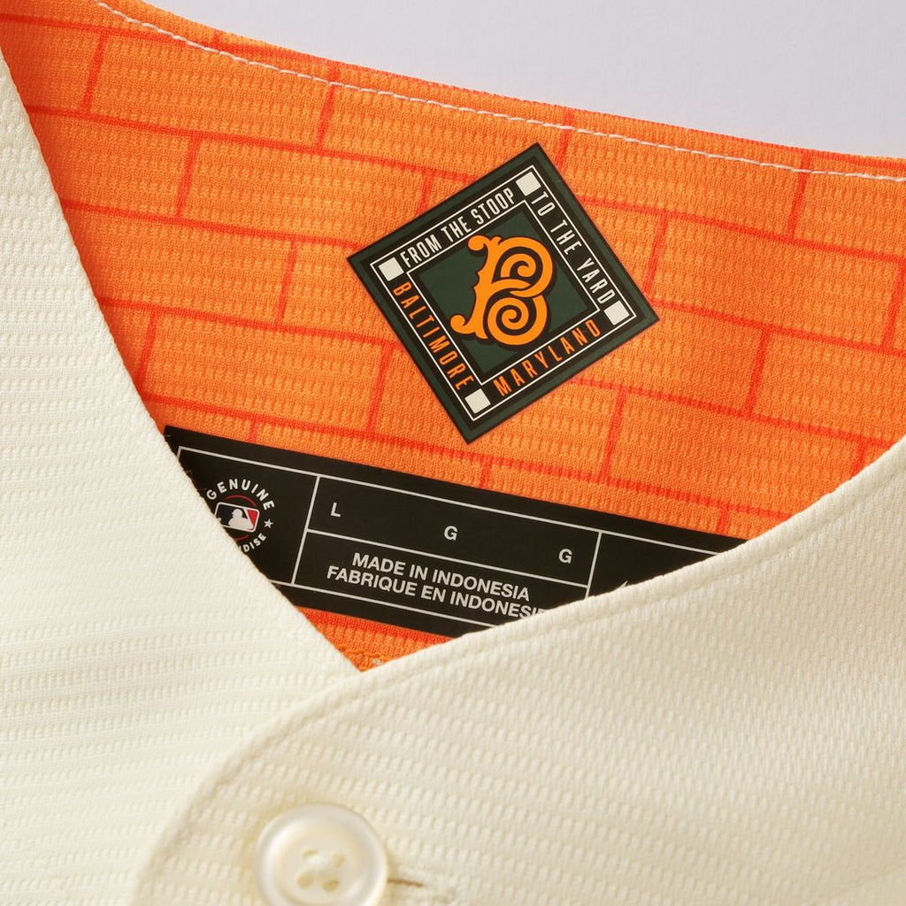 Gunnar Henderson Baltimore Orioles Nike 2026 City Connect Stadium Jersey - Cream