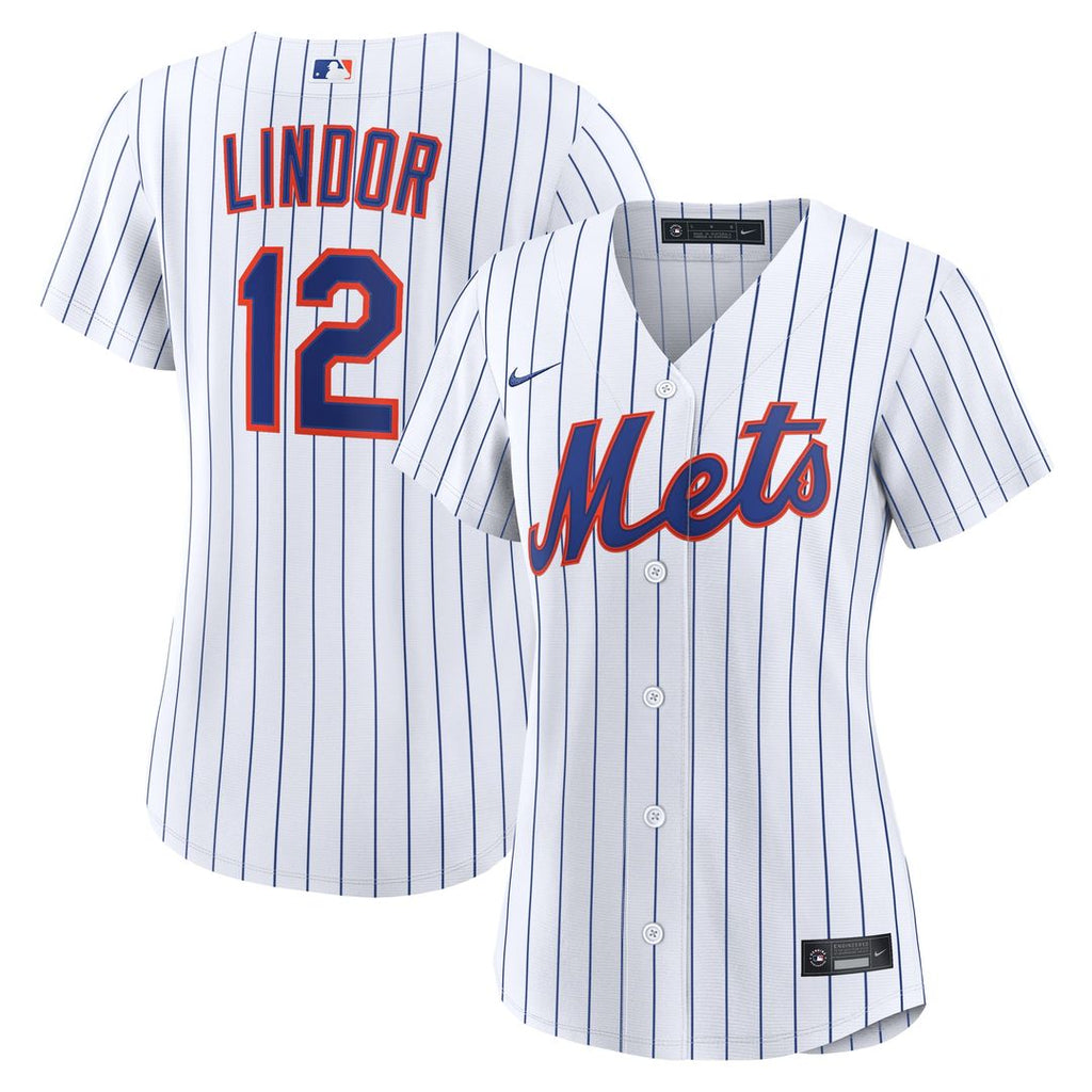Francisco Lindor New York Mets Nike Women's Home Replica Jersey - White