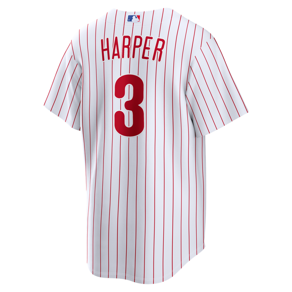 Bryce Harper Philadelphia Phillies Nike Home Replica Jersey - White