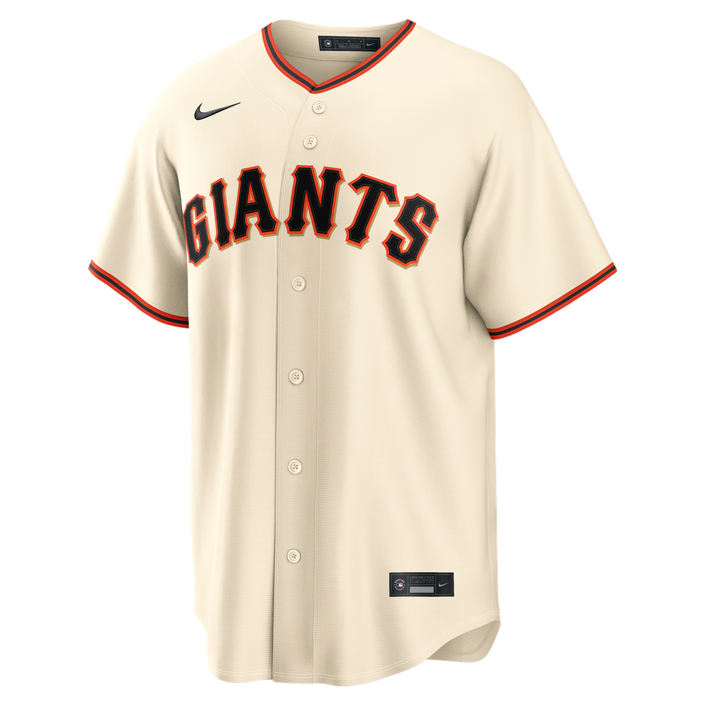 Bryce Eldridge San Francisco Giants Nike Home Replica Jersey - Cream