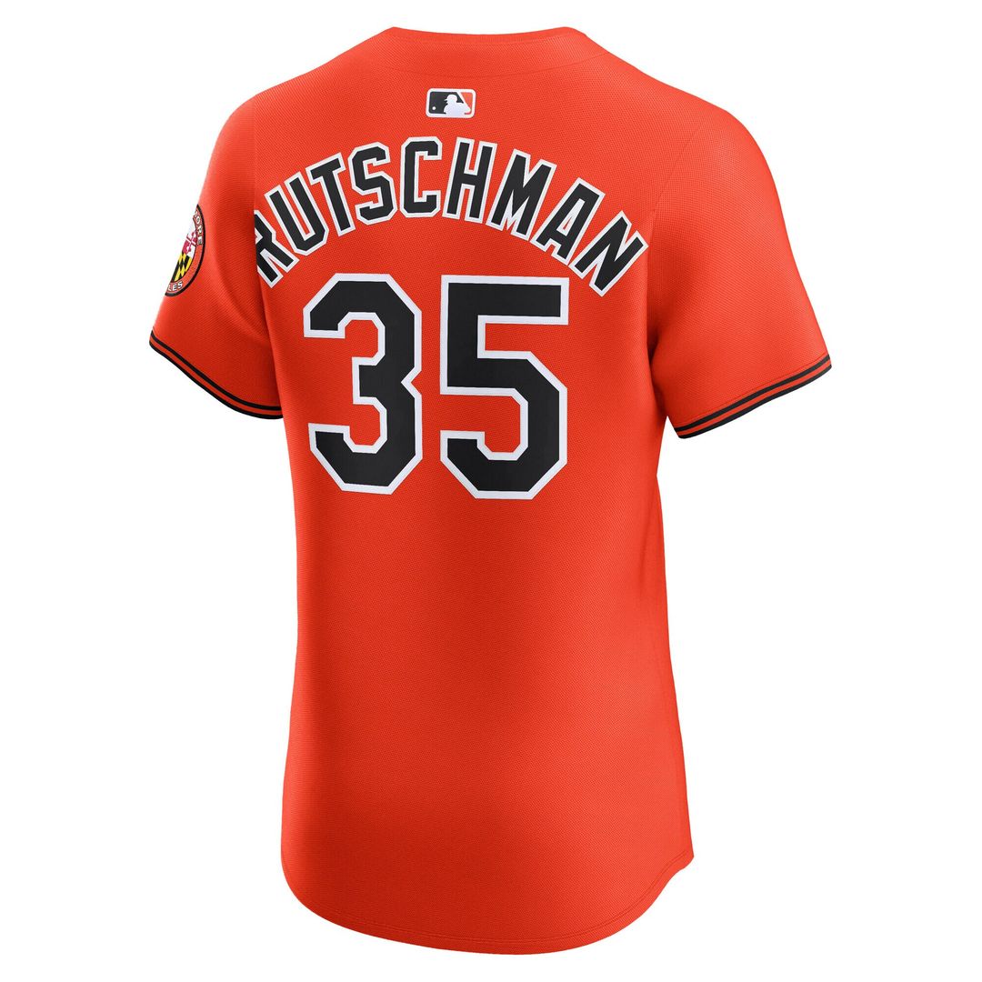 Adley Rutschman Baltimore Orioles Nike Alternate 2 Elite Jersey - Orange