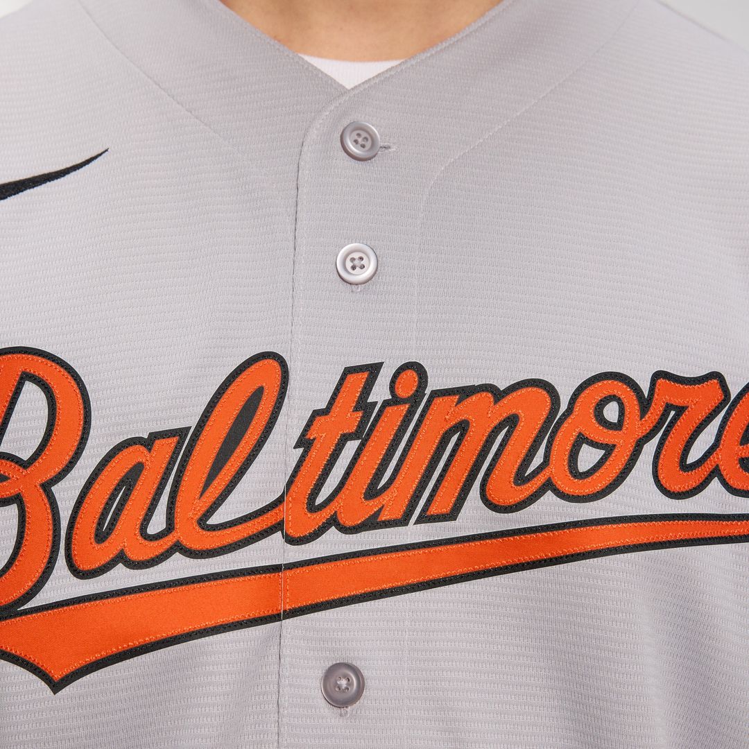 Baltimore Orioles Nike Road Replica Team Jersey - Gray