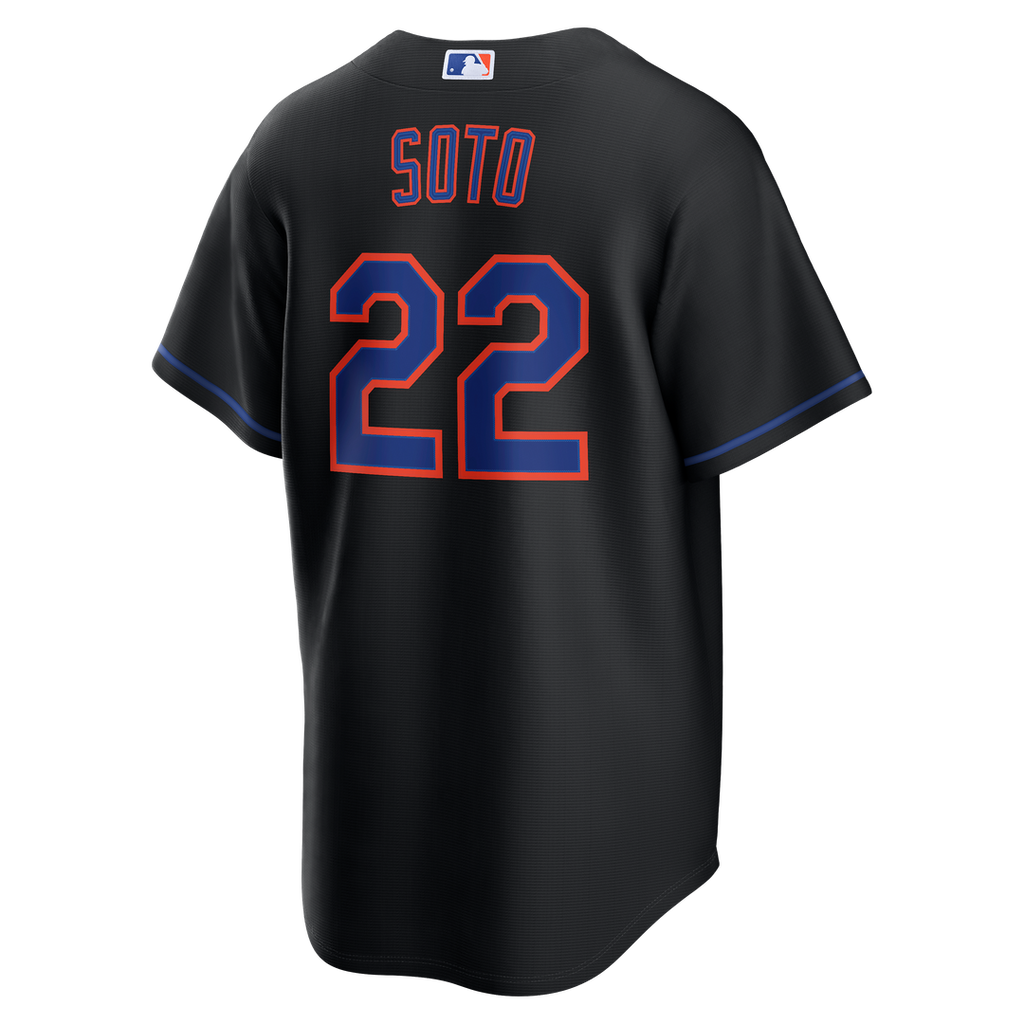 Juan Soto New York Mets Nike Alternate Replica Jersey - Black
