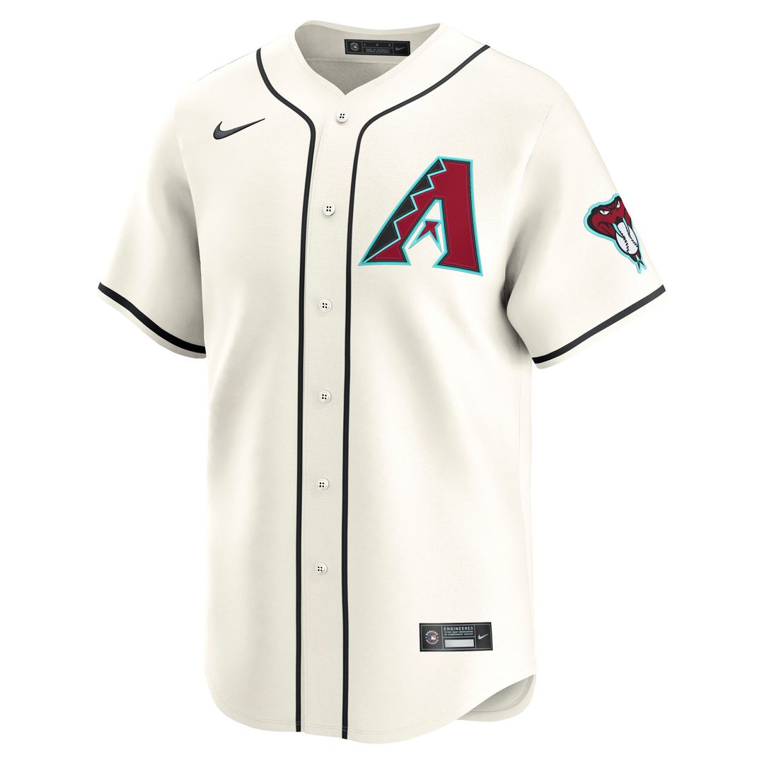 Arizona Diamondbacks Nike Home Limited Jersey - White