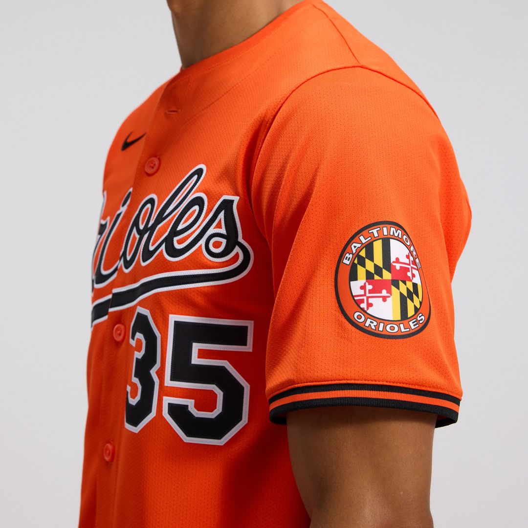 Adley Rutschman Baltimore Orioles Nike 2nd Alternate Limited Player Jersey - Orange
