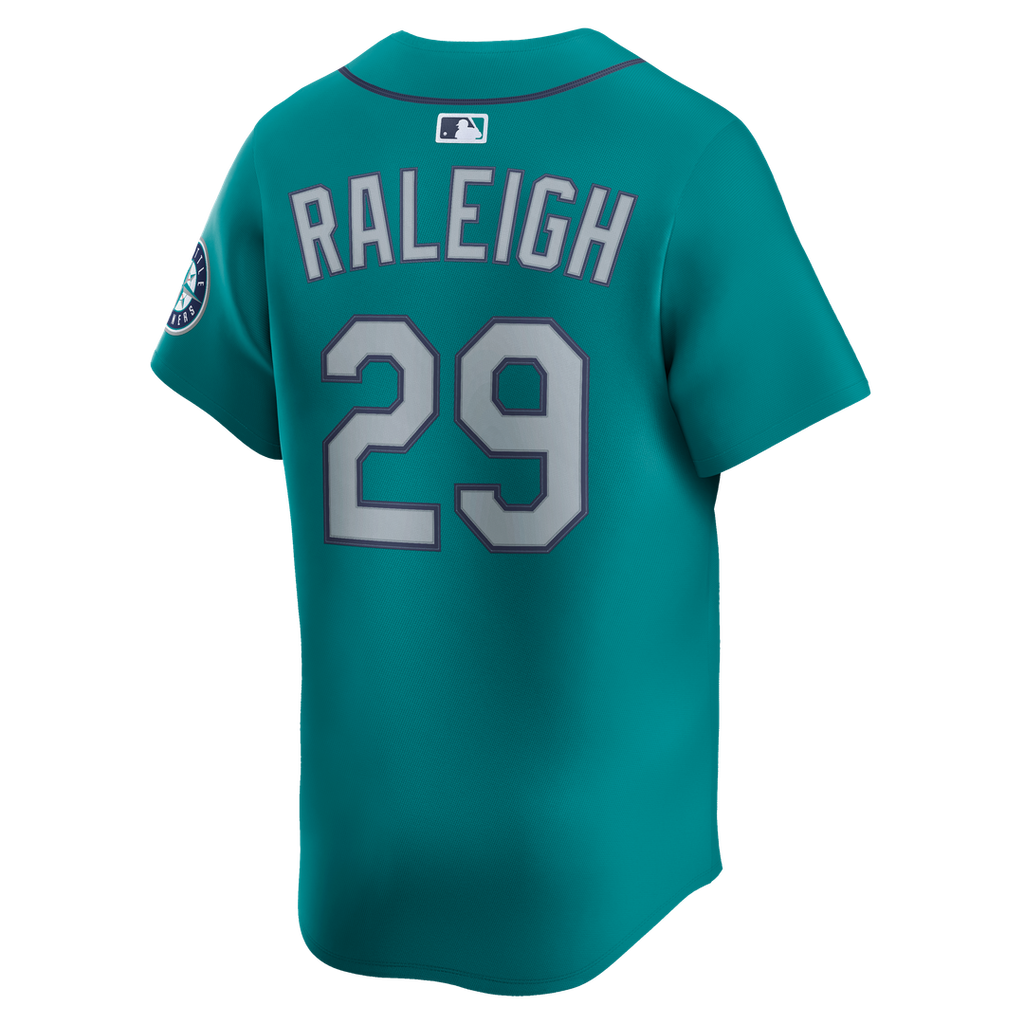 Cal Raleigh Seattle Mariners Nike Alternate Limited Jersey - Teal