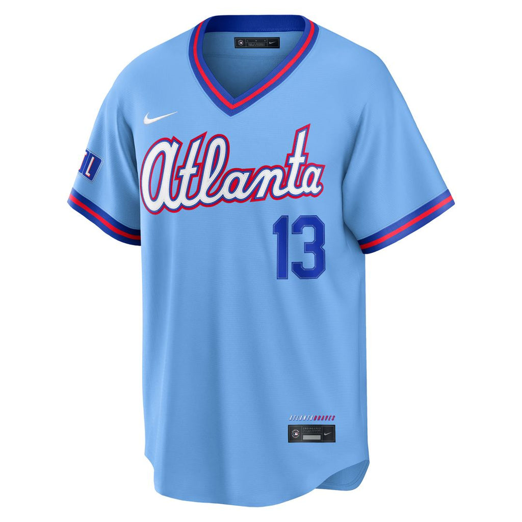 Ronald Acuña Jr. Atlanta Braves Nike 2026 City Connect Stadium Jersey - Powder Blue